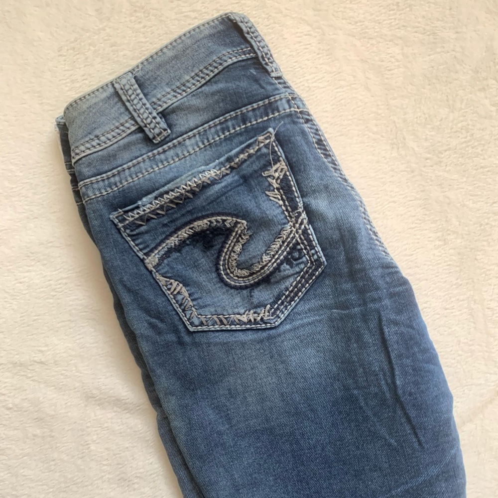 Silver Suki Straight Leg Jeans